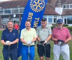 Golf Day winning team Woodleigh Golf Society